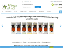 Tablet Screenshot of prirodaleci.cz
